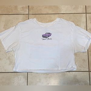 Graphic Venice beach, crop tee